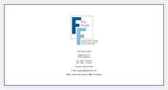 Desktop Screenshot of fritzfischer.com